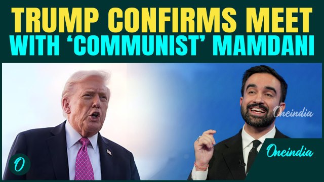 Trump-Mamdani FACE-OFF| Fireworks Expected as Trump Confirms Meet with NYC Mayor ‘COMMUNIST’ Mamdani
