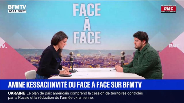 Apolline de Malherbe les larmes aux yeux ce matin sur BFMTV face Amine Kessaci, dont le frère a été abattu à Marseille: On s'est parlé tout le week-end...