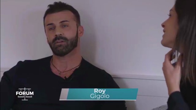 Roy Gigolo servizio per Forum Canale 5