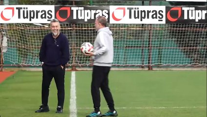 Sergen Yalçın basketboldaki hünerlerini sergiledi!