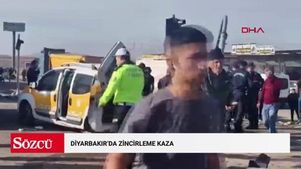 Diyarbakır'da zincirleme kaza: 2 kişi öldü