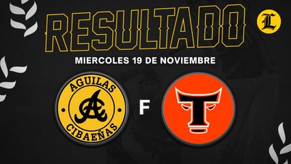 Resumen: Águilas Cibaeñas Vs. Toros del Este Serie Serie Regular (19/11/2025)