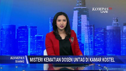 Kriminolog UI Analisis Lini Massa Penemuan Jenazah Dosen Untag di Kamar Kostel | KOMPAS SIANG
