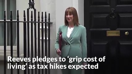 Reeves pledges to ‘grip cost of living’ in Budget as tax hikes expected