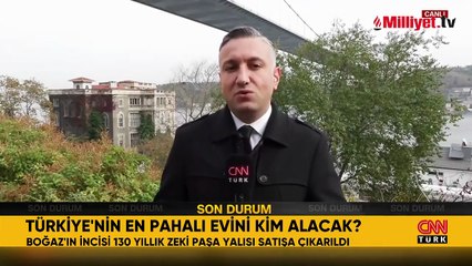 Boğaz'ın 130 yıllık incisi satışa çıktı... Türkiye'nin en pahalı evini kim alacak?