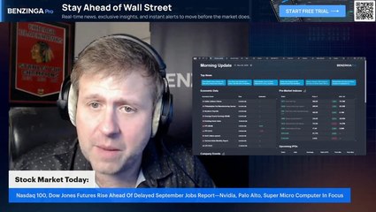 Stock Market Today: Nasdaq 100, Dow Jones Futures Rise Ahead Of Delayed September Jobs Report—Nvidia, Palo Alto, Super Micro Computer In Focus