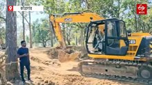 कलेक्टर ऑफिस से कुछ दूर सरकारी जमीन पर अवैध उत्खनन, माइनिंग विभाग ने चैन माउंटेन जेसीबी जब्त की