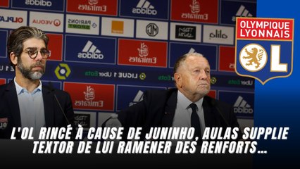 L'OL rincé à cause de Juninho, Aulas supplie Textor de lui ramener des renforts…