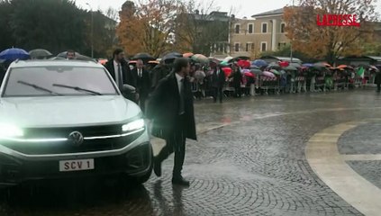 Papa Leone XIV ? arrivato ad Assisi