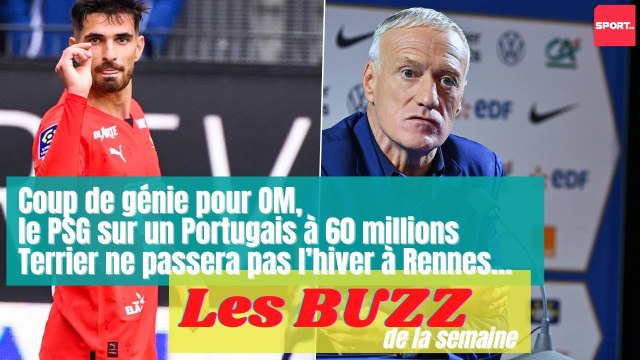 Coup de génie pour OM, le PSG sur un Portugais à 60 millions, Terrier ne passera pas l’hiver…