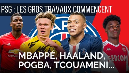 PSG : Mbappé, Haaland, Conte, Pogba, Tchouaméni… le gros chantier commence maintenant