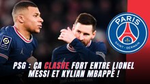 PSG : Ça clashe fort entre Lionel Messi et Kylian Mbappé !