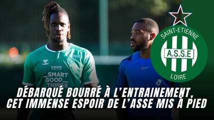 Débarqué bourré à l’entrainement, cet immense espoir de l’AS Saint-Étienne mis à pied