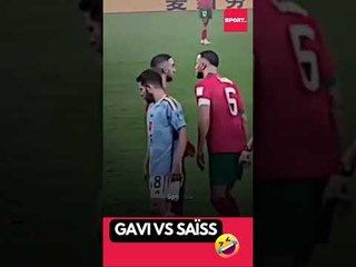 GAVI VS SAÏSS #mdr #sports #shorts  #foryou  #funnyvideo  VIRAL TIKTOK