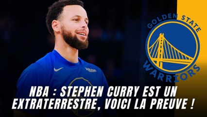 NBA : Stephen Curry est un extraterrestre, voici la preuve !