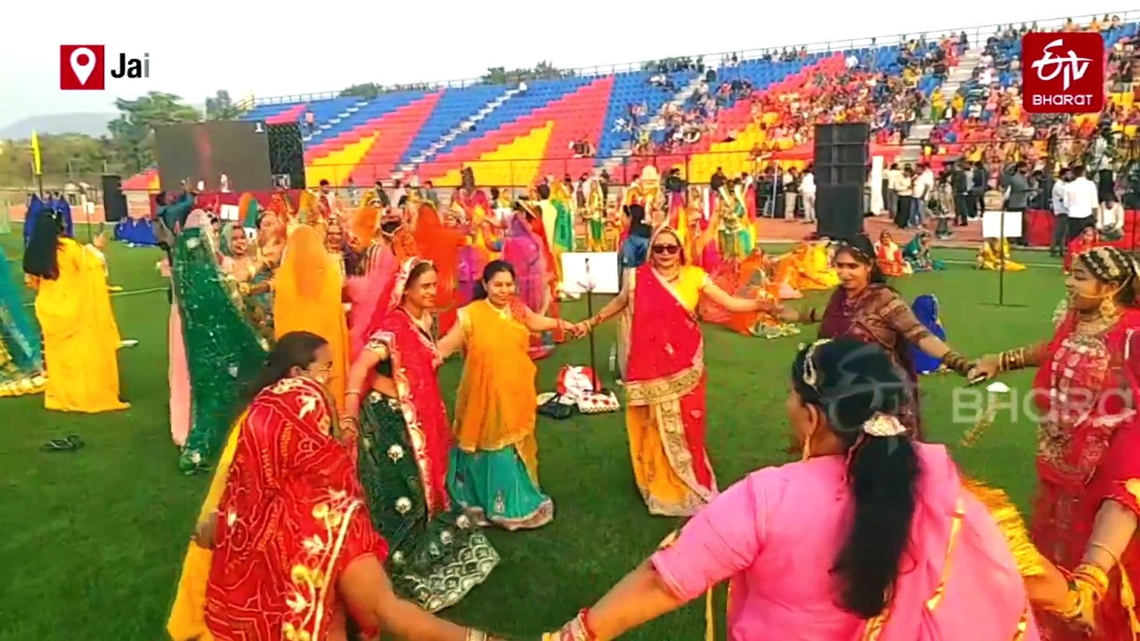 Rajasthan’s Ghoomar Festival Enters Asia Book Of Records With 6,100 Women Performing Across Seven Divisions