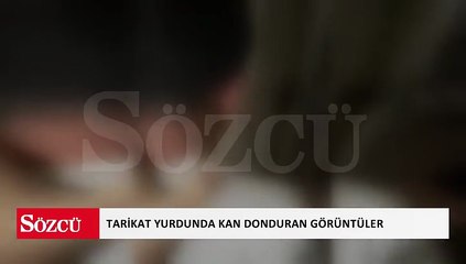 Tarikat yurdunda kan donduran görüntüler!