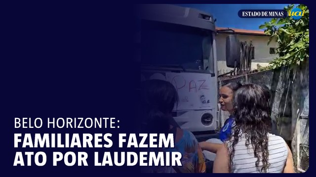 Familiares e amigos fazem ato pelos 100 dias da morte do gari Laudemir