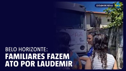 Familiares e amigos fazem ato pelos 100 dias da morte do gari Laudemir