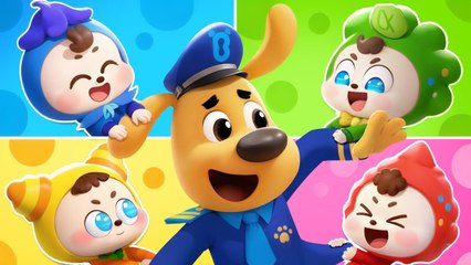 Where Are The Babies. - Fun Stories - Police Cartoon