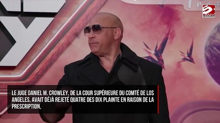 Les accusations d'agression sexuelle contre Vin Diesel ont été rejetées
