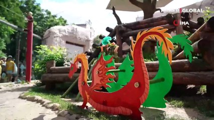 Pandalara sürpriz yapılan doğum günü partisi şaşırttı