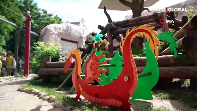 Pandalara sürpriz yapılan doğum günü partisi şaşırttı