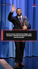 Brock Lesnar And Roman Reigns Join The Men’s WarGames Match At WWE Survivor Series