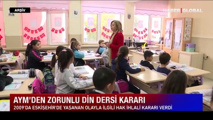 AYM'den din kültürü ve ahlak bilgisi dersi kararı