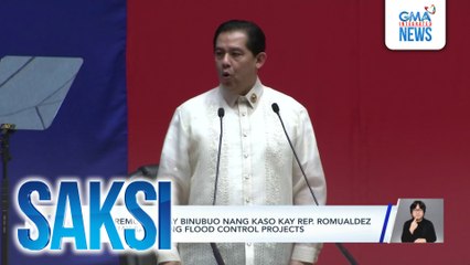 Omb. Remulla - May binubuo nang kaso kay Rep. Romualdez kaugnay sa isyu ng flood control projects | Saksi