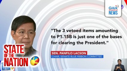Makabayan Bloc: Walang batayan ang sinabi ni Sen. Lacson na ginamit ang pangalan ni PBBM sa budget insertions | SONA