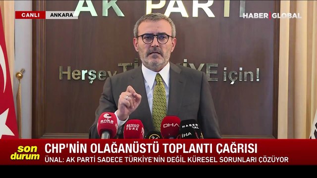 AK Parti'den açıklama: Pazartesi günü Meclis'teki olağanüstü toplantıya katılmayacağız