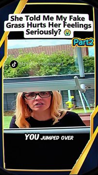 Part2 She Told Me My Fake Grass Hurts Her Feelings.. Seriously 😭