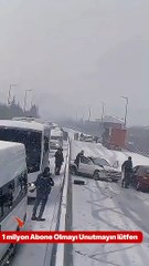 Kayseri Mercedes kaza pert olmuş