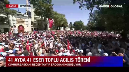 Cumhurbaşkanı Erdoğan: Dolmabahçe'de imzaları atarak dünyaya müjdeyi vereceğiz