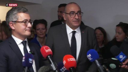 Narcotrafic : Gérald Darmanin et Laurent Nunez en déplacement à Marseille