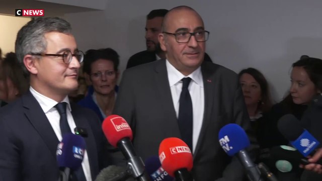 Narcotrafic : Gérald Darmanin et Laurent Nunez en déplacement à Marseille