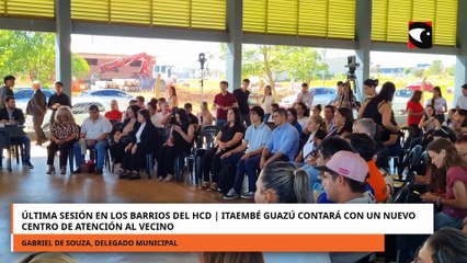 Última sesión en los barrios del HCD Itaembé Guazú contará con un nuevo CAV