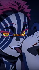 Aura of having infinity castle power 🏯💀 demon slayer #anime #shorts #edit