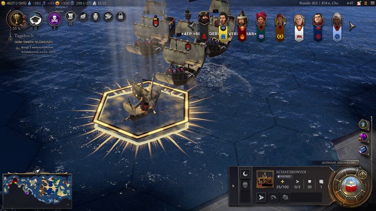 Als Pirat in Civilization 7: Wir zeigen euch im Gameplay, was ihr im neuesten Update alles machen könnt, ohne Krieg zu erklären