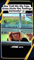 Part1 She Told Me My Fake Grass Hurts Her Feelings.. Seriously 😭