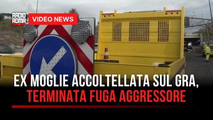 Ex moglie accoltellata sul Gra, terminata fuga aggressore