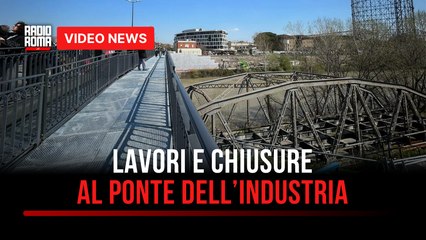 Lavori e chiusure al Ponte dell’Industria