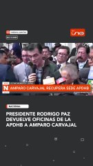 |La restitución de las oficinas permitirá que la APDHB retome sus labores humanitarias y de defensa de los derechos fundamentales desde su sede histórica