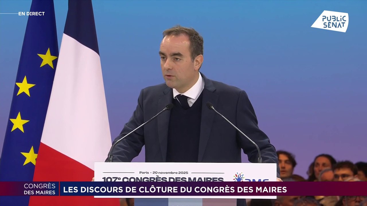 Congrès des maires : Sébastien Lecornu annonce un projet de loi décentralisation avant Noël