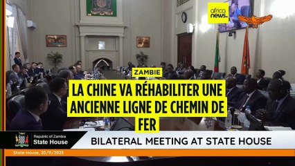 Zambie : réhabilitation d'une ancienne ligne de chemin de fer par la Chine