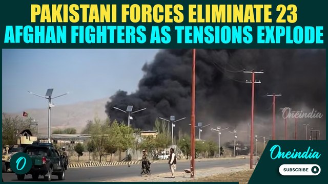Pakistan-Afghanistan War BREAKING: Pak Forces KILL 23 Afghan Fighters in DEADLY Raid Near Border