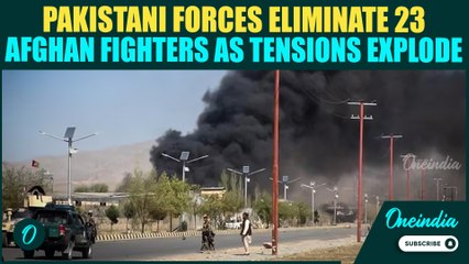 Pakistan-Afghanistan War BREAKING: Pak Forces KILL 23 Afghan Fighters in DEADLY Raid Near Border