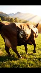 Cow Infested With Honeycomb Holes! Painful Bee Nest Attack & Emotional Vet Rescue