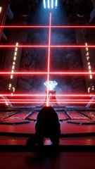 Laser Heist Cat Scene | Futuristic Action Short Film | Cinematic Red Laser Escape